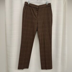 Joie plaid cropped trouser